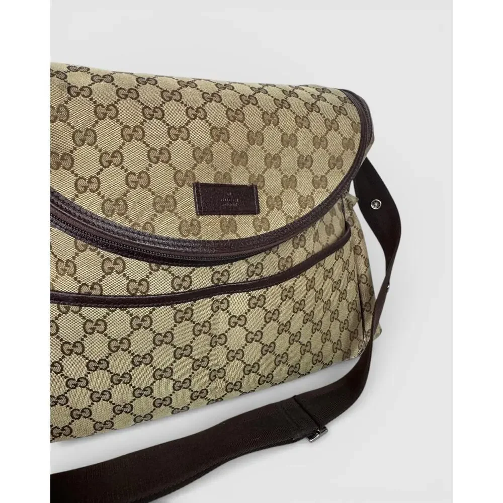 Gucci Monogram GG Canvas Diaper Bag